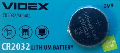 CR 2032 VIDEX