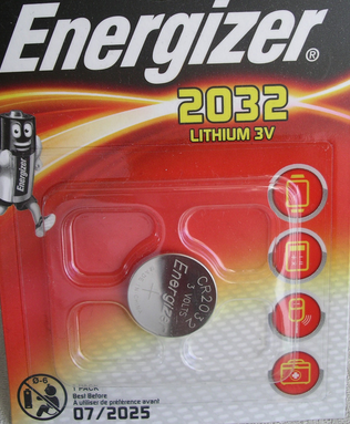 CR 2032 ENERGIZER