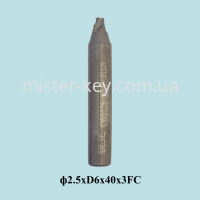 Cutter carbideP-4587CW6025φ2.5x6Dx40x3FC