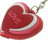 Сердце LOVE резинове