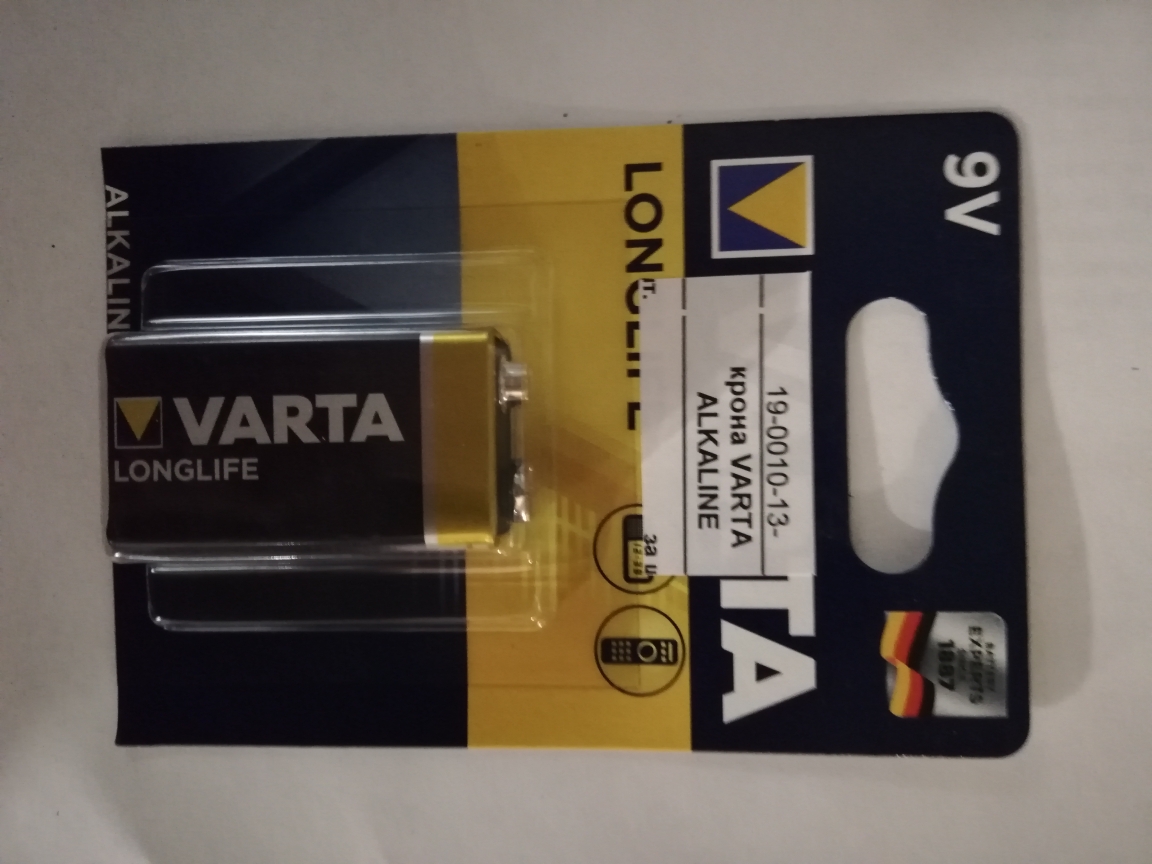 Крона VARTA ALKALINE