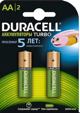 R06 2500 mA DURACELL