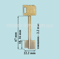 Мауер2 довгий d=6mm