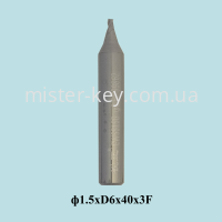 Carbide EW5515B P-3121 3F=φ1.5*6D*40L