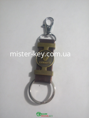 Авто(шкіра+метал на блістері+карабін)