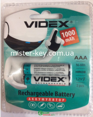 R03 1000 mA  VIDEX